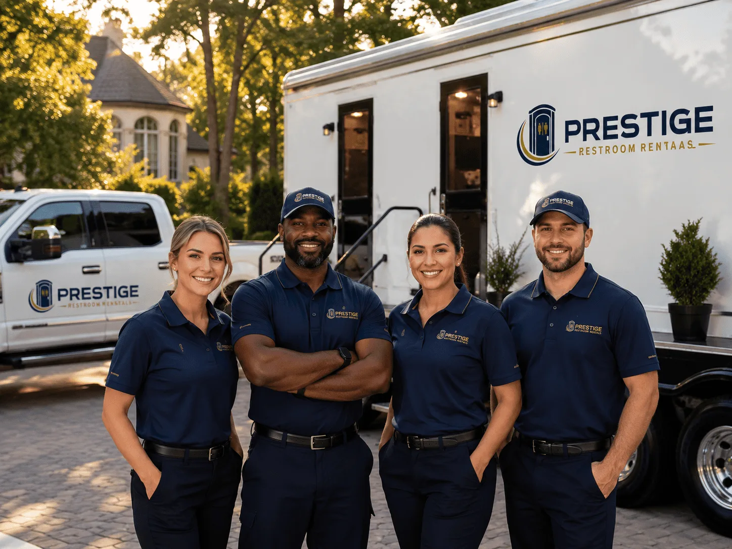 Trusted Luxury Portable Restrooms company in Evart, MI